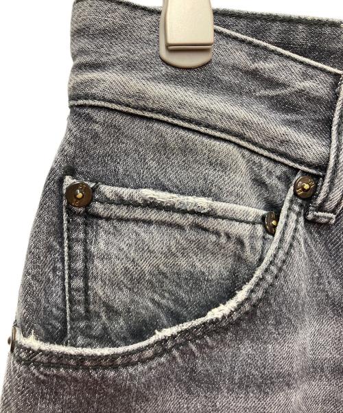 PT TORINO（ピーティートリノ）PT TORINO (ピーティートリノ) カットオフデニムパンツ REBEL グレー サイズ:28の古着・服飾アイテム