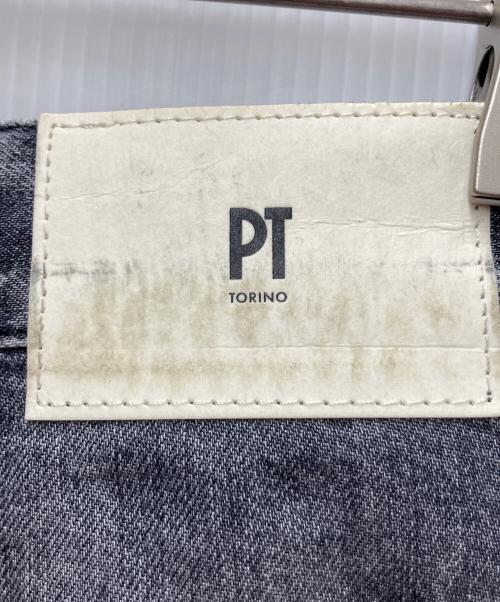 PT TORINO（ピーティートリノ）PT TORINO (ピーティートリノ) カットオフデニムパンツ REBEL グレー サイズ:28の古着・服飾アイテム