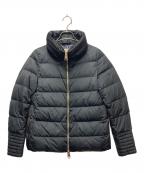 HERNOヘルノ）の古着「スタンドカラーダウンジャケット」｜ブラック