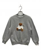 Burberry'sバーバリーズ）の古着「ベア刺繍スウェット」｜グレー