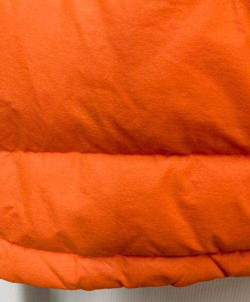 LACOSTE LIVE（ラコステライブ）LACOSTE LIVE (ラコステライブ) ダウンベスト グリーン×オレンジ サイズ:52の古着・服飾アイテム