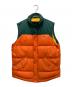 LACOSTE LIVE（ラコステライブ）の古着「ダウンベスト」｜グリーン×オレンジ