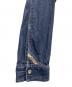 中古・古着 DIESEL (ディーゼル) ウエスタンシャツ ブルー サイズ:S：5000円