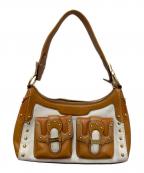 MICHAEL KORSマイケル・コース）の古着「ハンドバッグ」｜ホワイト×ブラウン