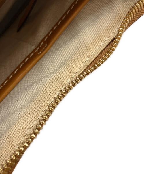 MICHAEL KORS（マイケル・コース）MICHAEL KORS (マイケル・コース) ハンドバッグ ホワイト×ブラウンの古着・服飾アイテム