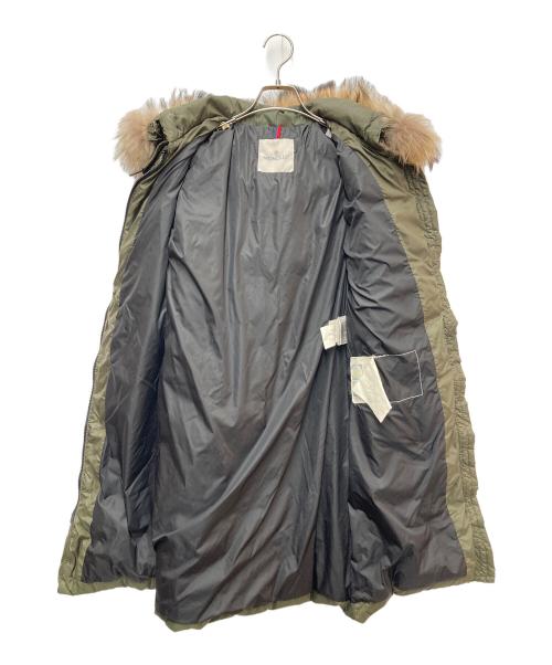 MONCLER（モンクレール）MONCLER (モンクレール) ダウンコート MESSINA カーキ サイズ:00の古着・服飾アイテム
