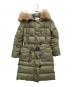 MONCLER（モンクレール）の古着「ダウンコート MESSINA」｜カーキ