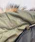 中古・古着 MONCLER (モンクレール) ダウンコート MESSINA カーキ サイズ:00：44000円