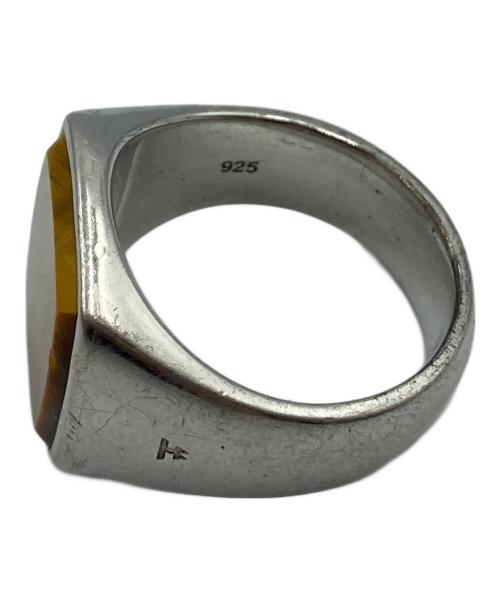 TOM WOOD（トムウッド）TOM WOOD (トムウッド) CUSHION TIGER EYE RING サイズ:58の古着・服飾アイテム