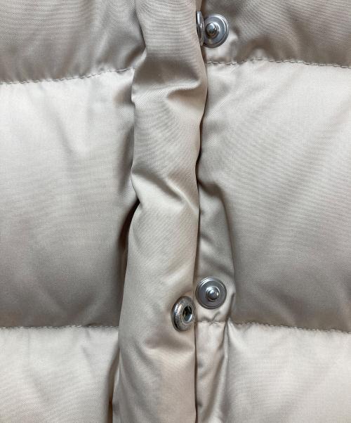 MONCLER（モンクレール）MONCLER (モンクレール) ダウンジャケット VALENTINE ベージュの古着・服飾アイテム