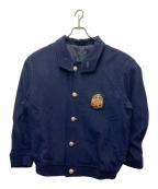 CELINEセリーヌ）の古着「スタンドカラーウールジャケット」｜ネイビー