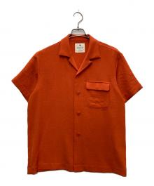 Snow peak（スノーピーク）の古着「クイックドライソフトシャツ」｜オレンジ