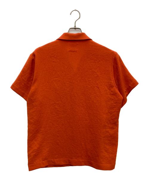Snow peak（スノーピーク）Snow peak (スノーピーク) クイックドライソフトシャツ オレンジ サイズ:US38の古着・服飾アイテム
