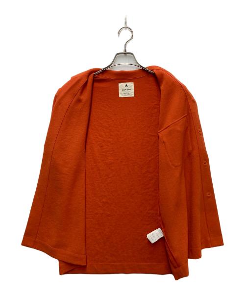 Snow peak（スノーピーク）Snow peak (スノーピーク) クイックドライソフトシャツ オレンジ サイズ:US38の古着・服飾アイテム