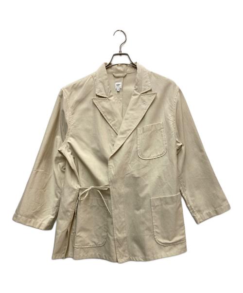 RANDT（アールアンドティー）RANDT (アールアンドティー) 作務衣ジャケット アイボリー サイズ:Mの古着・服飾アイテム