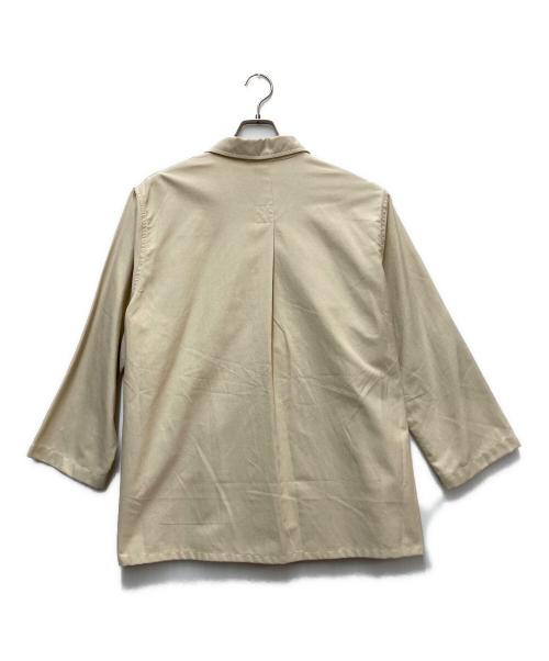 RANDT（アールアンドティー）RANDT (アールアンドティー) 作務衣ジャケット アイボリー サイズ:Mの古着・服飾アイテム