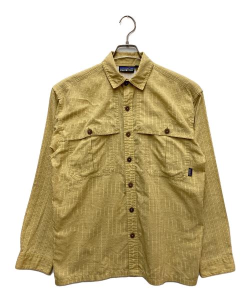Patagonia（パタゴニア）Patagonia (パタゴニア) 長袖シャツ イエロー サイズ:US34の古着・服飾アイテム