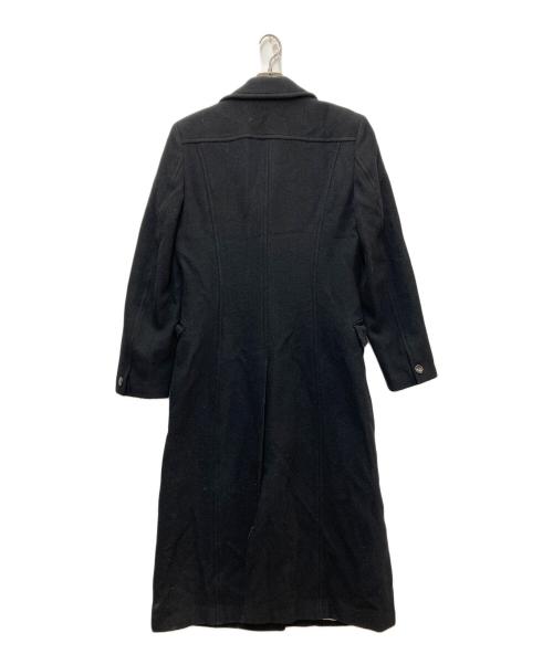 TODD OLDHAM（トッドオールダム）TODD OLDHAM (トッドオールダム) ウールロングコート ブラック サイズ:表記無の古着・服飾アイテム