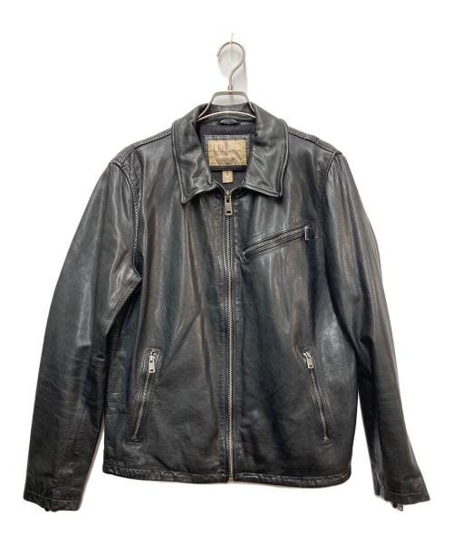wilsons leather（ウィルソンズレザー）wilsons leather (ウィルソンズレザー) レザージャケット ブラック サイズ:Mの古着・服飾アイテム