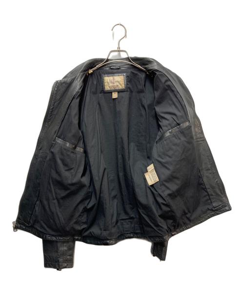 wilsons leather（ウィルソンズレザー）wilsons leather (ウィルソンズレザー) レザージャケット ブラック サイズ:Mの古着・服飾アイテム