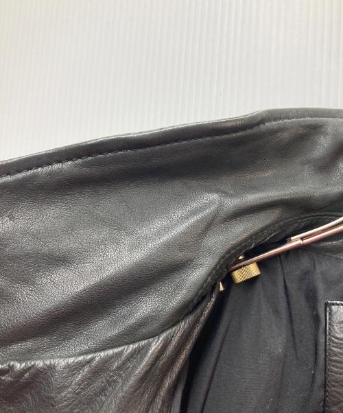 wilsons leather（ウィルソンズレザー）wilsons leather (ウィルソンズレザー) レザージャケット ブラック サイズ:Mの古着・服飾アイテム