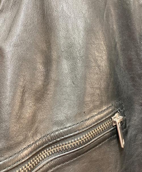 wilsons leather（ウィルソンズレザー）wilsons leather (ウィルソンズレザー) レザージャケット ブラック サイズ:Mの古着・服飾アイテム