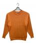Burberry's（バーバリーズ）の古着「ケーブルニット」｜オレンジ