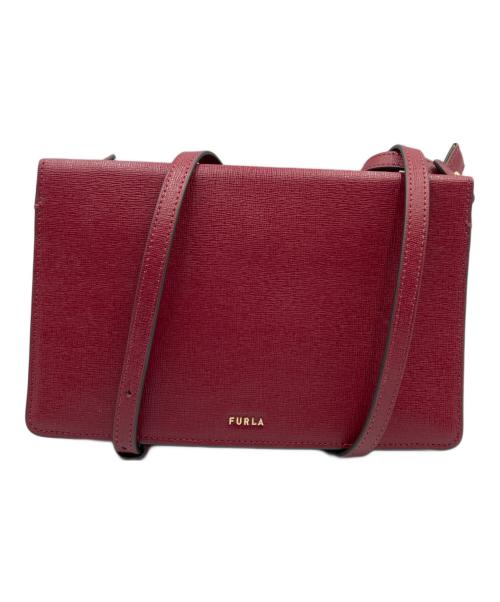 FURLA（フルラ）FURLA (フルラ) ショルダーバッグ レッドの古着・服飾アイテム