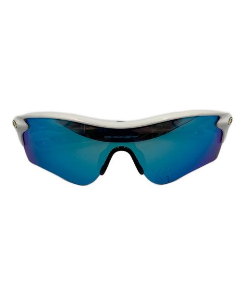 OAKLEY（オークリー）OAKLEY (オークリー) 横浜DeNAベイスターズ (ヨコハマディーエヌエーベイスターズ) サングラス ホワイト×ブルーの古着・服飾アイテム