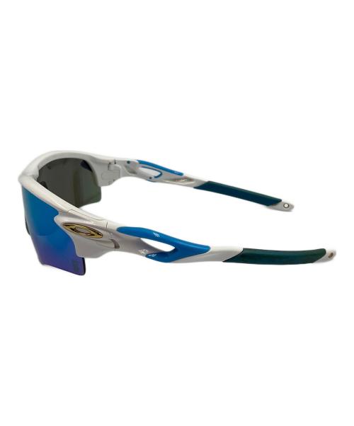 OAKLEY（オークリー）OAKLEY (オークリー) 横浜DeNAベイスターズ (ヨコハマディーエヌエーベイスターズ) サングラス ホワイト×ブルーの古着・服飾アイテム