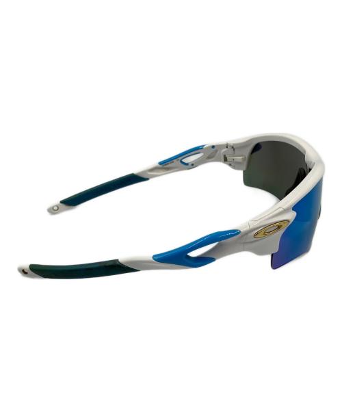 OAKLEY（オークリー）OAKLEY (オークリー) 横浜DeNAベイスターズ (ヨコハマディーエヌエーベイスターズ) サングラス ホワイト×ブルーの古着・服飾アイテム