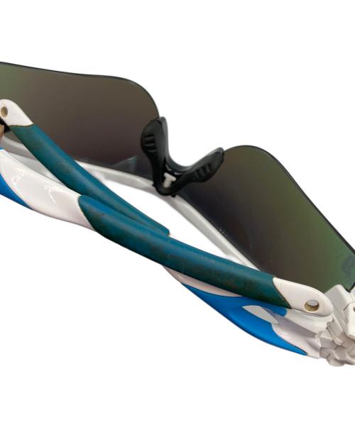 OAKLEY（オークリー）OAKLEY (オークリー) 横浜DeNAベイスターズ (ヨコハマディーエヌエーベイスターズ) サングラス ホワイト×ブルーの古着・服飾アイテム