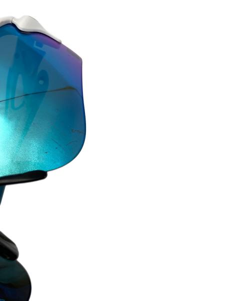OAKLEY（オークリー）OAKLEY (オークリー) 横浜DeNAベイスターズ (ヨコハマディーエヌエーベイスターズ) サングラス ホワイト×ブルーの古着・服飾アイテム