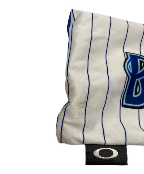 OAKLEY（オークリー）OAKLEY (オークリー) 横浜DeNAベイスターズ (ヨコハマディーエヌエーベイスターズ) サングラス ホワイト×ブルーの古着・服飾アイテム