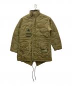Liberaidersリベレイダース）の古着「QUILTED FISHTAIL COAT」｜カーキ