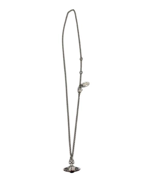 Vivienne Westwood（ヴィヴィアンウエストウッド）Vivienne Westwood (ヴィヴィアンウエストウッド) ネックレス シルバー×ブルーの古着・服飾アイテム