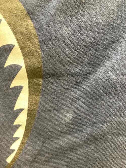 A BATHING APE（ア ベイシング エイプ）A BATHING APE (ア ベイシング エイプ) ショートパンツ ABC CAMO SIDE SHARK ネイビー サイズ:XLの古着・服飾アイテム