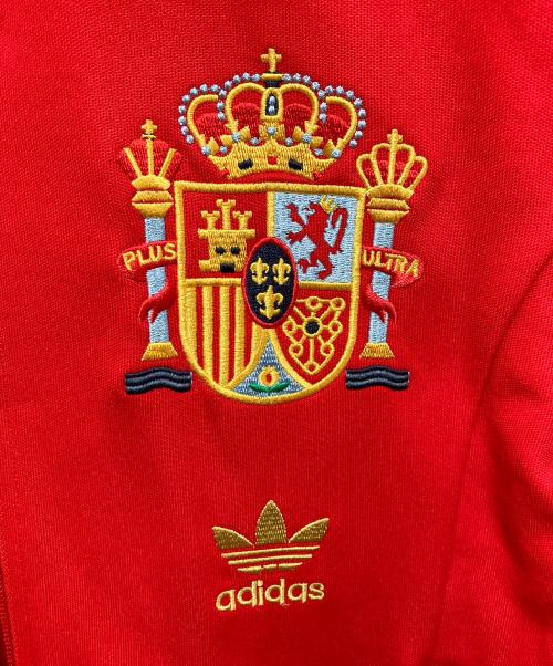 adidas（アディダス）adidas (アディダス) トラックジャケット サッカースペイン代表パッチ レッド×ネイビー サイズ:Oの古着・服飾アイテム