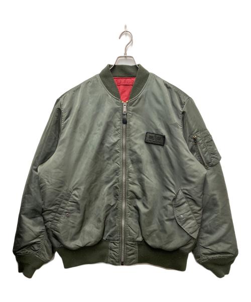 ALPHA（アルファ）ALPHA (アルファ) フライトジャケット グリーン サイズ:4Lの古着・服飾アイテム