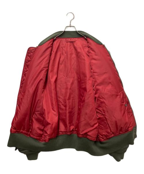 ALPHA（アルファ）ALPHA (アルファ) フライトジャケット グリーン サイズ:4Lの古着・服飾アイテム