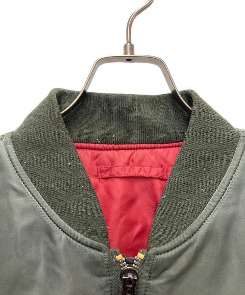 ALPHA（アルファ）ALPHA (アルファ) フライトジャケット グリーン サイズ:4Lの古着・服飾アイテム