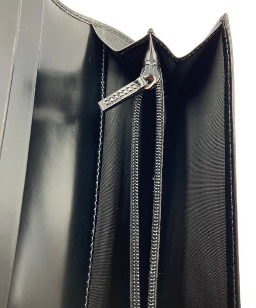 GUCCI（グッチ）GUCCI (グッチ) 長財布 ブラックの古着・服飾アイテム