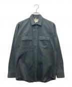 OVER ALL MASTER CLOTHオーバーオールマスタークロス）の古着「UNION SHIRT」｜ブラック