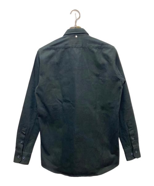 OVER ALL MASTER CLOTH（オーバーオールマスタークロス）OVER ALL MASTER CLOTH (オーバーオールマスタークロス) UNION SHIRT ブラック サイズ:MEDIUM 未使用品の古着・服飾アイテム