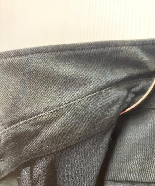 OVER ALL MASTER CLOTH（オーバーオールマスタークロス）OVER ALL MASTER CLOTH (オーバーオールマスタークロス) UNION SHIRT ブラック サイズ:MEDIUM 未使用品の古着・服飾アイテム