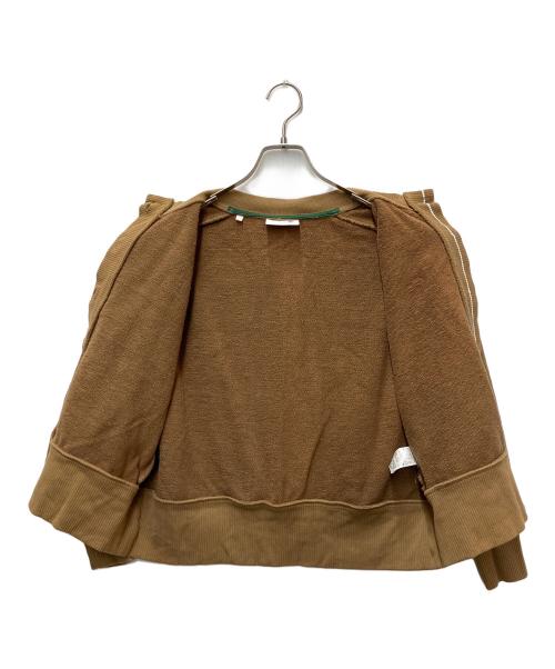 LACOSTE（ラコステ）LACOSTE (ラコステ) スウェットカーディガン ベージュ サイズ:34の古着・服飾アイテム