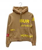 BURBERRYバーバリー）の古着「プルオーバーパーカー」｜ベージュ