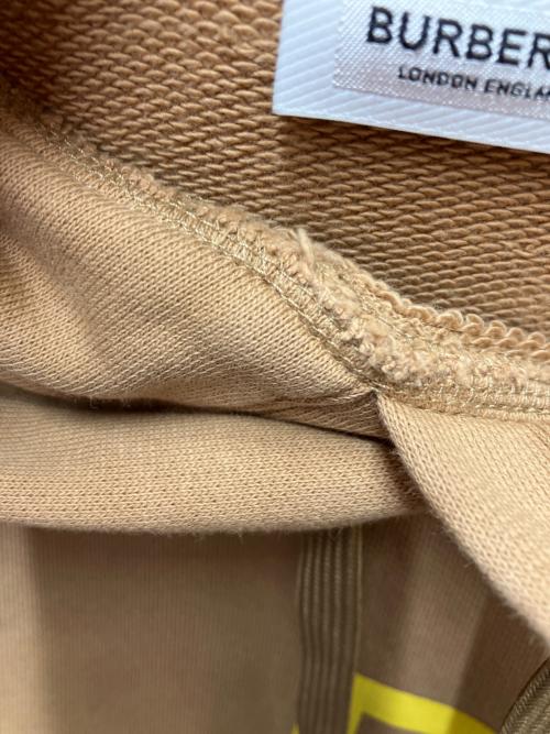 BURBERRY（バーバリー）BURBERRY (バーバリー) プルオーバーパーカー ベージュ サイズ:32の古着・服飾アイテム