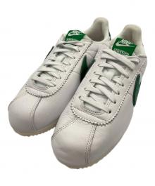 NIKE（ナイキ）の古着「CLASSIC CORTEZ QS HH　スニーカー」｜ホワイト×グリーン