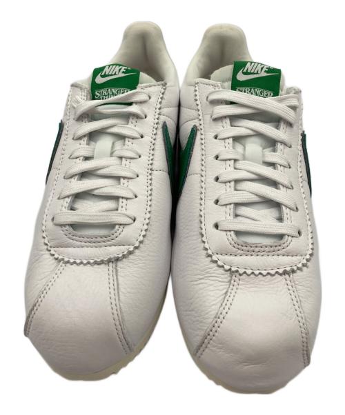 NIKE（ナイキ）NIKE (ナイキ) CLASSIC CORTEZ QS HH　スニーカー ホワイト×グリーン サイズ:SIZE27.5の古着・服飾アイテム